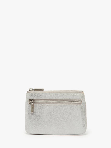 Portemonnee Leder Mila louise Zilver vintage 3853X ander zicht 3